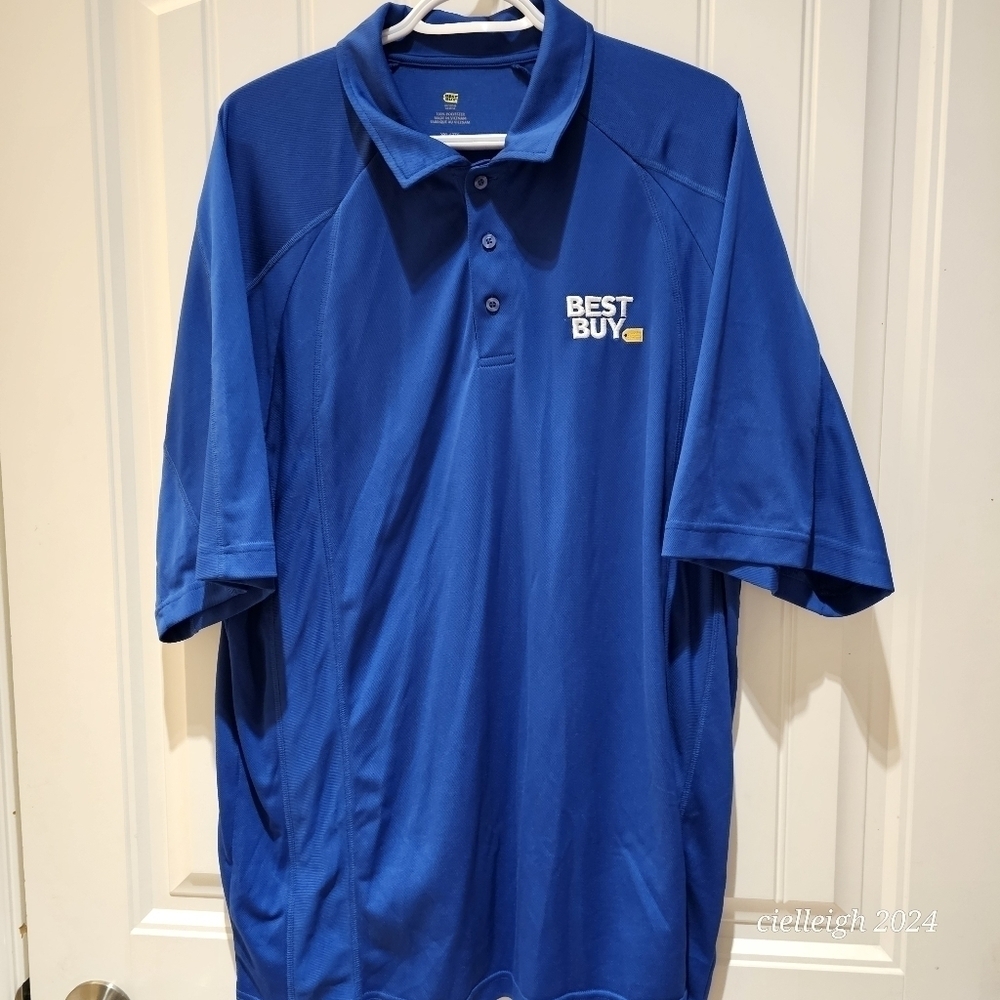 💥4 for $25💥 Best Buy Blue Shirt Polo shirt